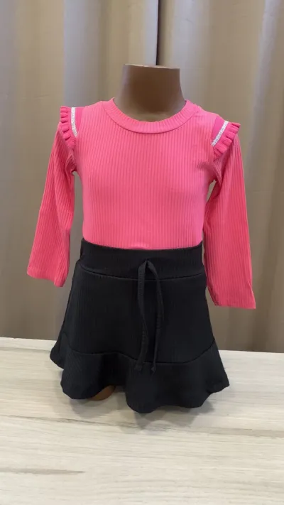 BLUSA FEMININO INFANTIL MANGA LONGA