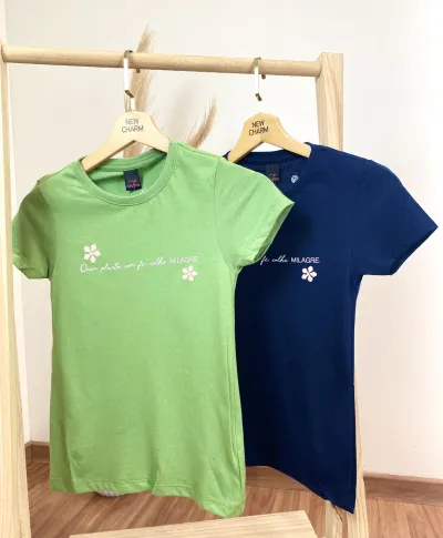 ALVHA — BLUSA FEMININO INFANTIL MANGA CURTA