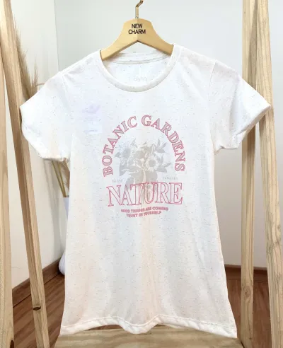 BLUSA FEMININO ADULTO MANGA CURTA