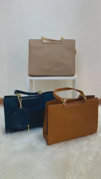 KIT BOLSA FEMININO MEDIA C/2