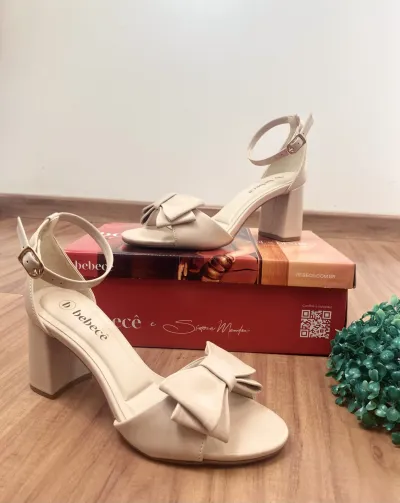 SANDALIA FEMININO ADULTO SALTO