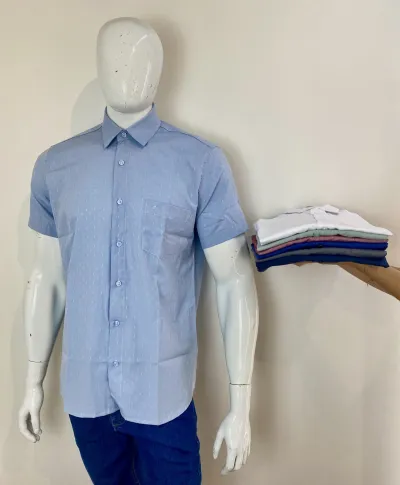 CAMISA MASCULINO ADULTO SEM MANGA SOCIAL