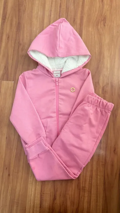 CONJUNTO FEMININO INFANTIL MOLETOM R09