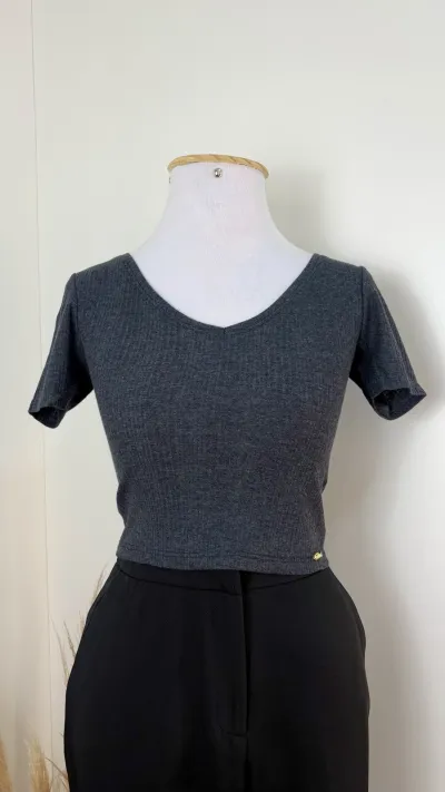 BLUSA FEMININO INFANTIL SEM MANGA R05