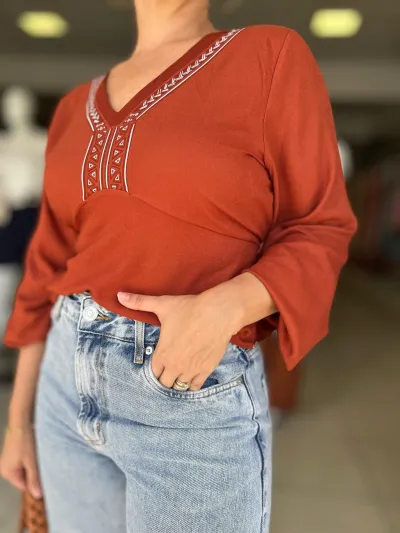 BLUSA BATA FEMININO ADULTO MANGA LONGA