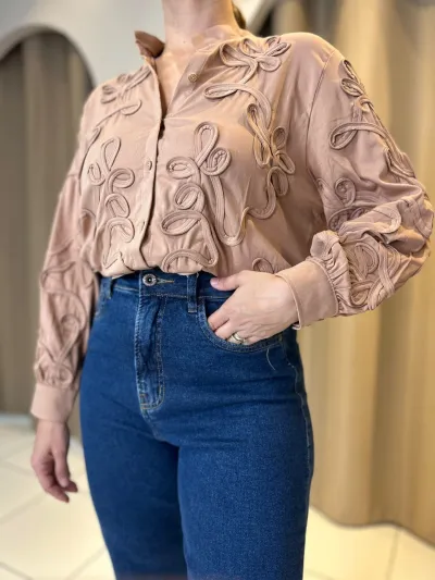 CATIVA — CAMISA FEMININO ADULTO MANGA LONGA