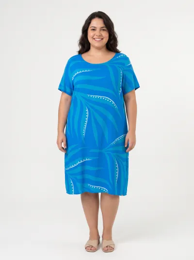 CATIVA — VESTIDO FEMININO MANGA CURTA R05