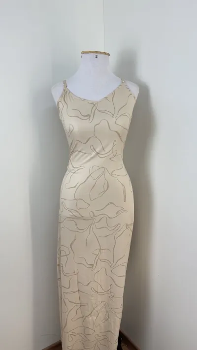 VESTIDO FEMININO C/ALÇA LG