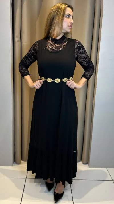 CATIVA — VESTIDO FEMININO SEM MANGA LG