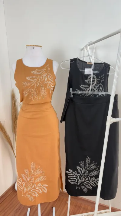 CONJUNTO FEMININO SM+SAIA MIDI