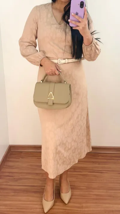 VESTIDO FEM ML MID R05