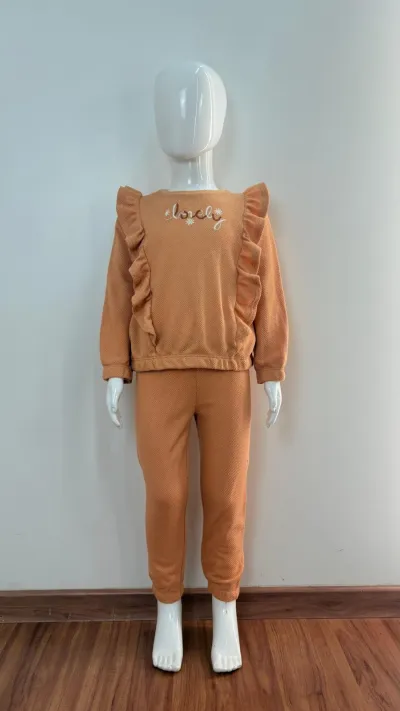 CONJUNTO FEMININO INFANTIL MANGA LONGA R120