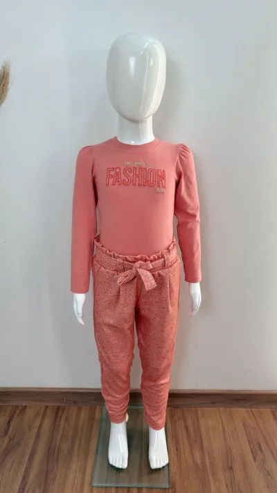 CONJUNTO FEMININO INFANTIL MANGA LONGA R120