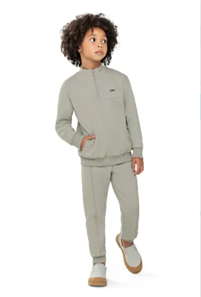COLORITTA — CONJUNTO MASCULINO INFANTIL CASACO+CALÇA