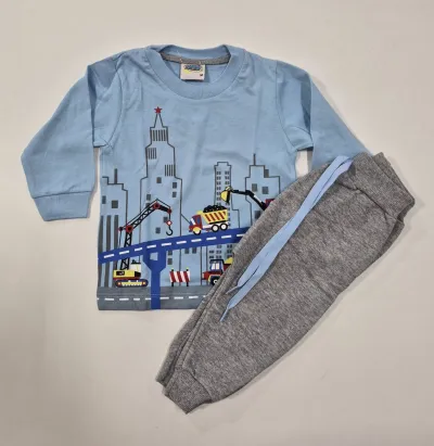 CONJUNTO MASCULINO INFANTIL MANGA LONGA R135