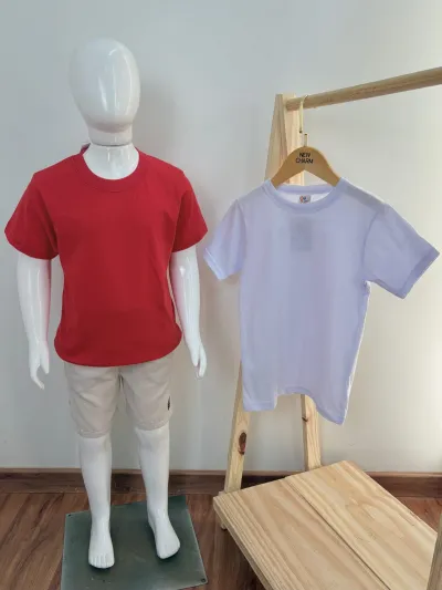CAMISETA MASCULINO INFANTIL SEM MANGA