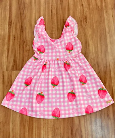 VESTIDO FEMININO INFANTIL SM R135