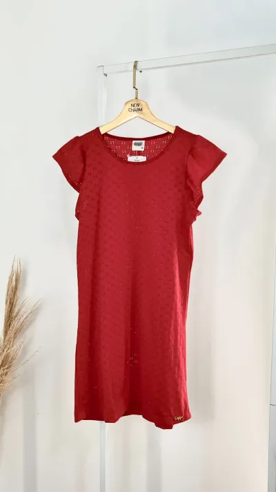 VESTIDO FEMININO INFANTIL SEM MANGA R135