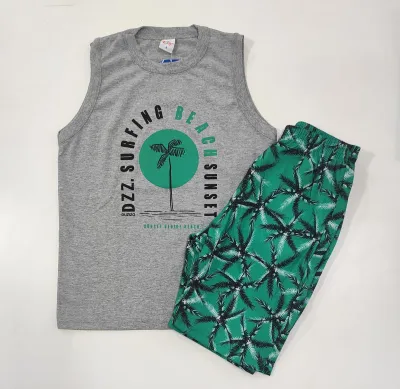 CONJUNTO MASCULINO INFANTIL SM+SHORTS R134