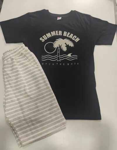 CONJUNTO MASCULINO INFANTIL SEM MANGA+BRM R135