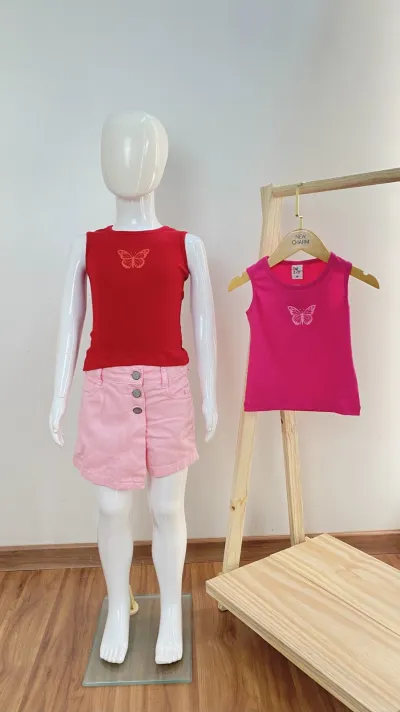 BLUSA FEMININO INFANTIL SM