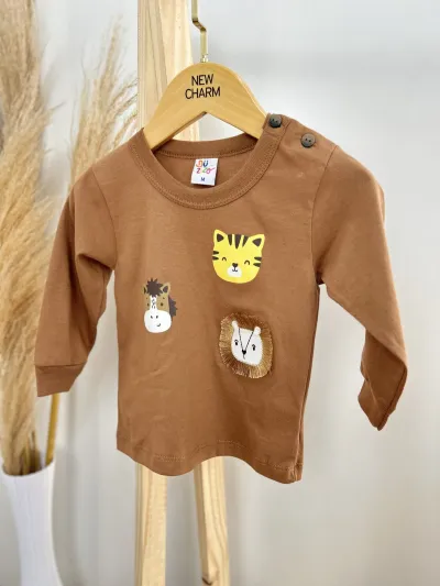 CAMISETA MASCULINO INFANTIL MANGA LONGA