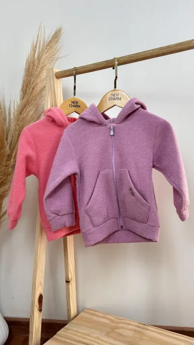 JAQUETA FEMININO INFANTIL PELUCIADO