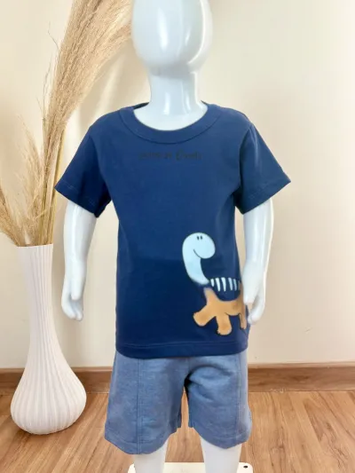 DUZIZO — CONJUNTO MASCULINO INFANTIL MANGA CURTA+BERMUDA