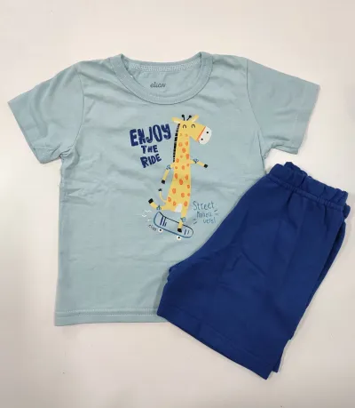 CONJUNTO MASCULINO INFANTIL SEM MANGA+BRASIL R120