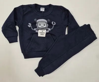 CONJUNTO MASCULINO INFANTIL MOLETOM+CALÇA R120