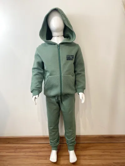 CONJUNTO MASCULINO INFANTIL MOLETOM+CALÇA R120