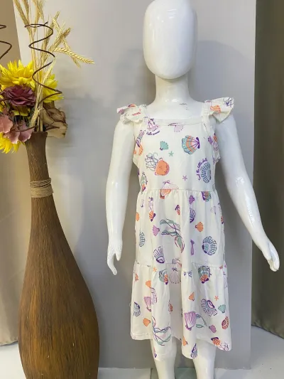 VESTIDO FEMININO INFANTIL C/ALÇA R120