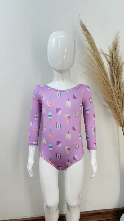 MAIO FEMININO INFANTIL MANGA LONGA