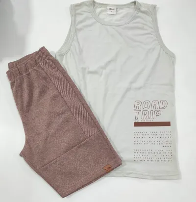 CONJUNTO MASCULINO INFANTIL SM+BRASIL R120