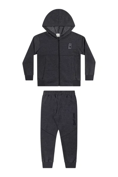 CONJUNTO MASCULINO INFANTIL MOLETOM+CALÇA