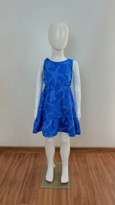 VESTIDO FEMININO INFANTIL SM CURTO