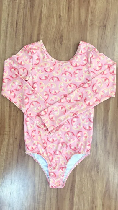 MAIO FEMININO INFANTIL MANGA LONGA