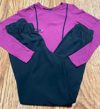CONJUNTO FEMININO INFANTIL MANGA LONGA R120