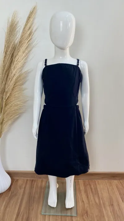 VESTIDO FEMININO INFANTIL C/ALÇA CURTO