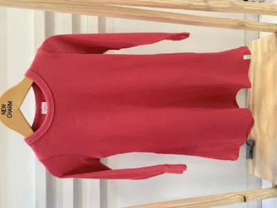 VESTIDO FEMININO INFANTIL MANGA LONGA CURTO
