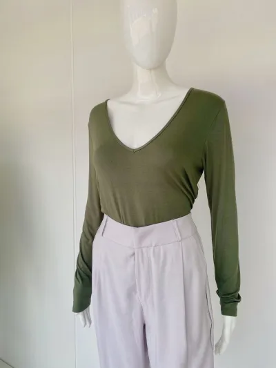 BLUSA FEMININO MANGA LONGA R30