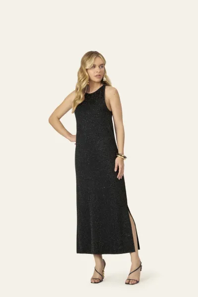 ENDLESS — VESTIDO FEMININO ADULTO SEM MANGA MIDI