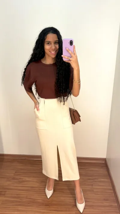 SAIA FEMININO MIDI