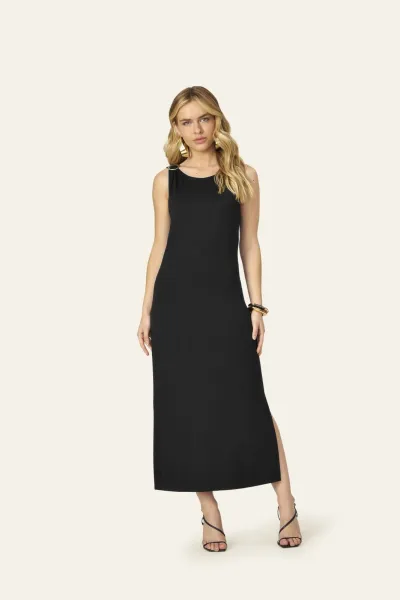 ENDLESS — VESTIDO FEMININO ADULTO SEM MANGA MIDI