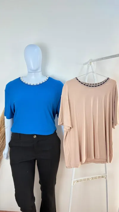 BLUSA FEMININO SEM MANGA