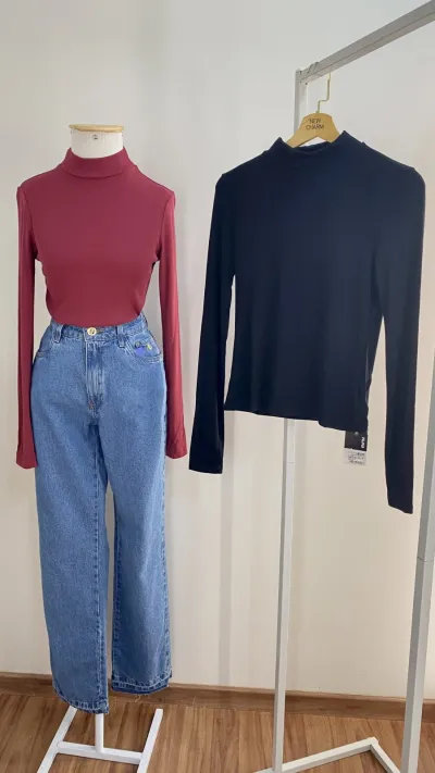 BLUSA FEMININO ADULTO MANGA LONGA