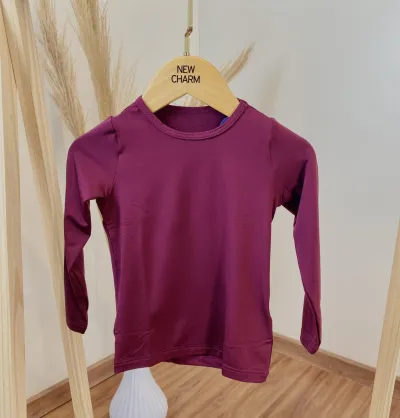 BLUSA FEMININO INFANTIL MANGA LONGA TERMICA