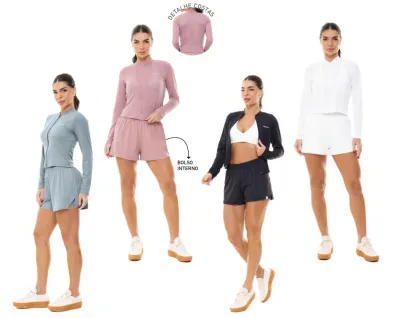 JAQUETA FEMININO ADULTO DRY FITNESS