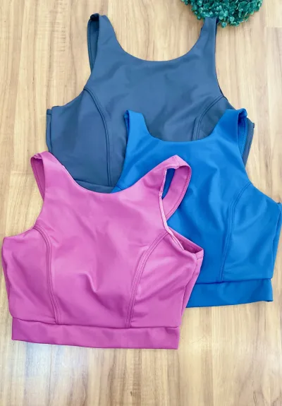 TOP FEMININO ADULTO FITNESS