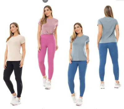 BLUSA FEMININO ADULTO SEM MANGA DRY FITNESS